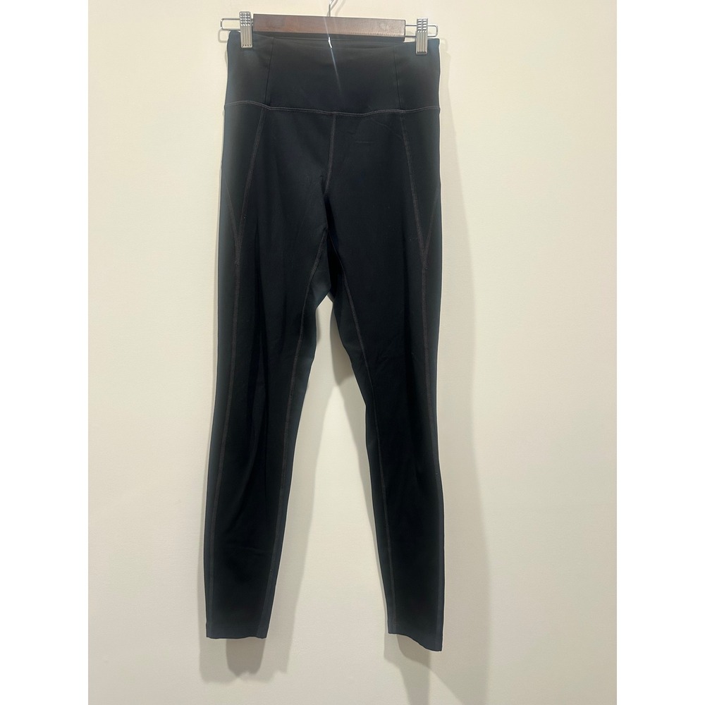 Girlfriend Collective Black High Rise Compressive Leggings Womens Small RN149694